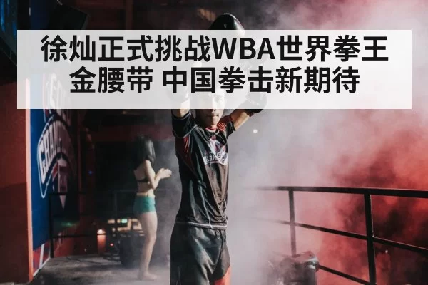 徐灿正式挑战WBA世界拳王金腰带 中国拳击新期待